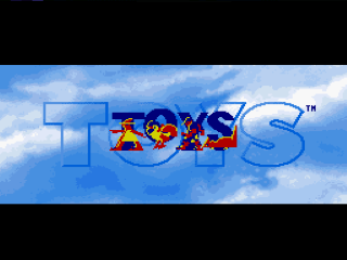Toys title screen for Super Nintendo